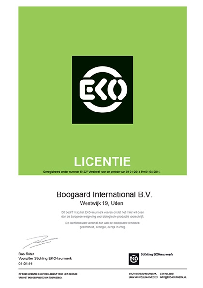 EKO Zertifikat
